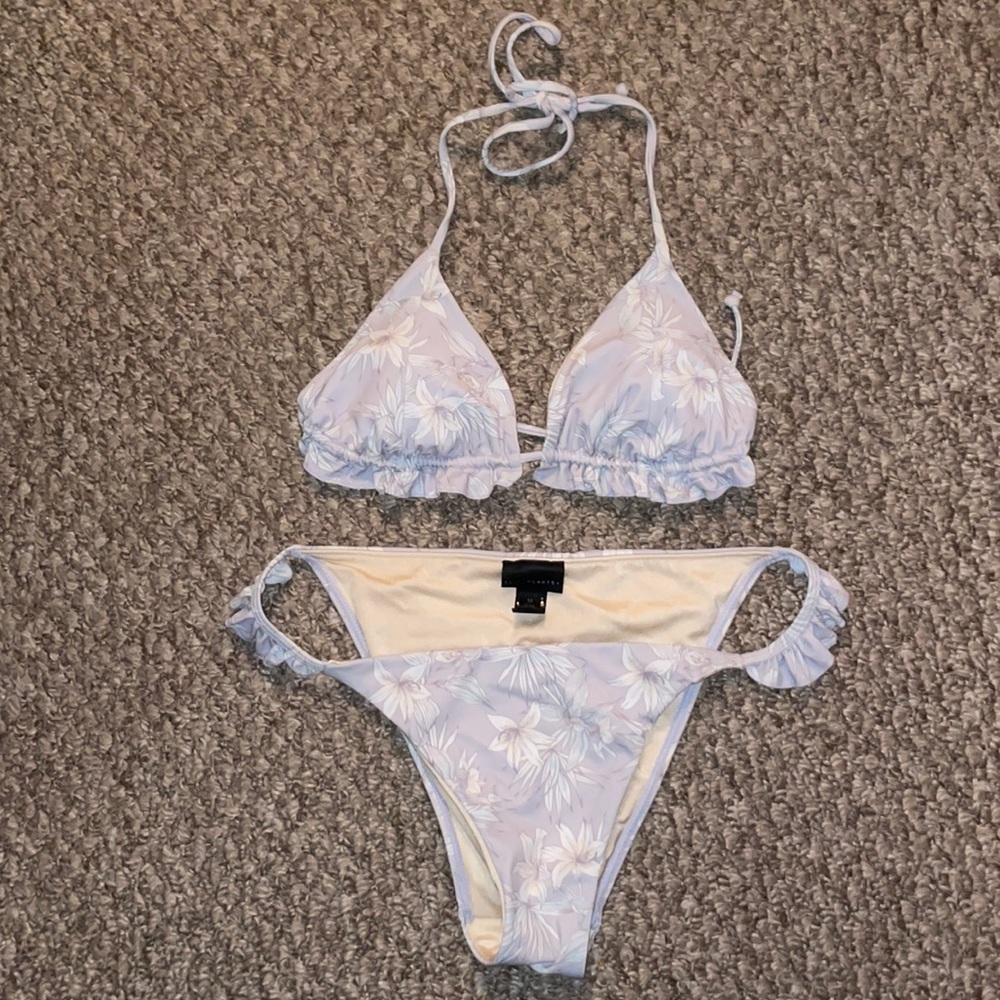 LA Hearts bikini, top and bottom both size M